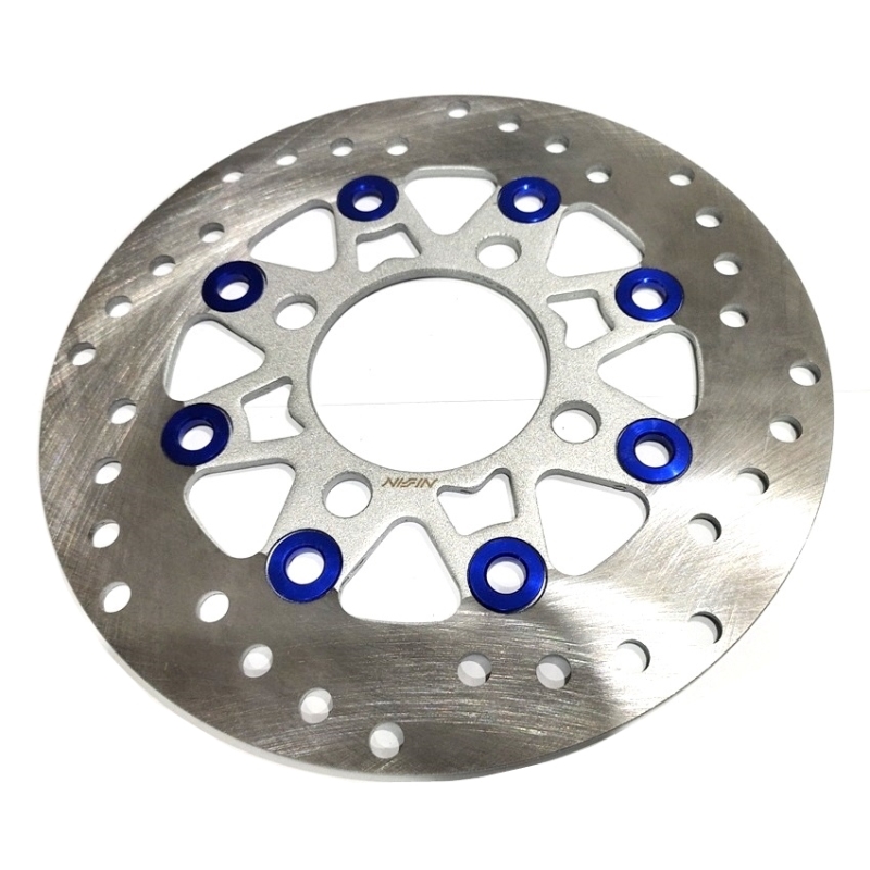 PIRINGAN DISC NISSIN B-02 BEAT WHITE-BLUE